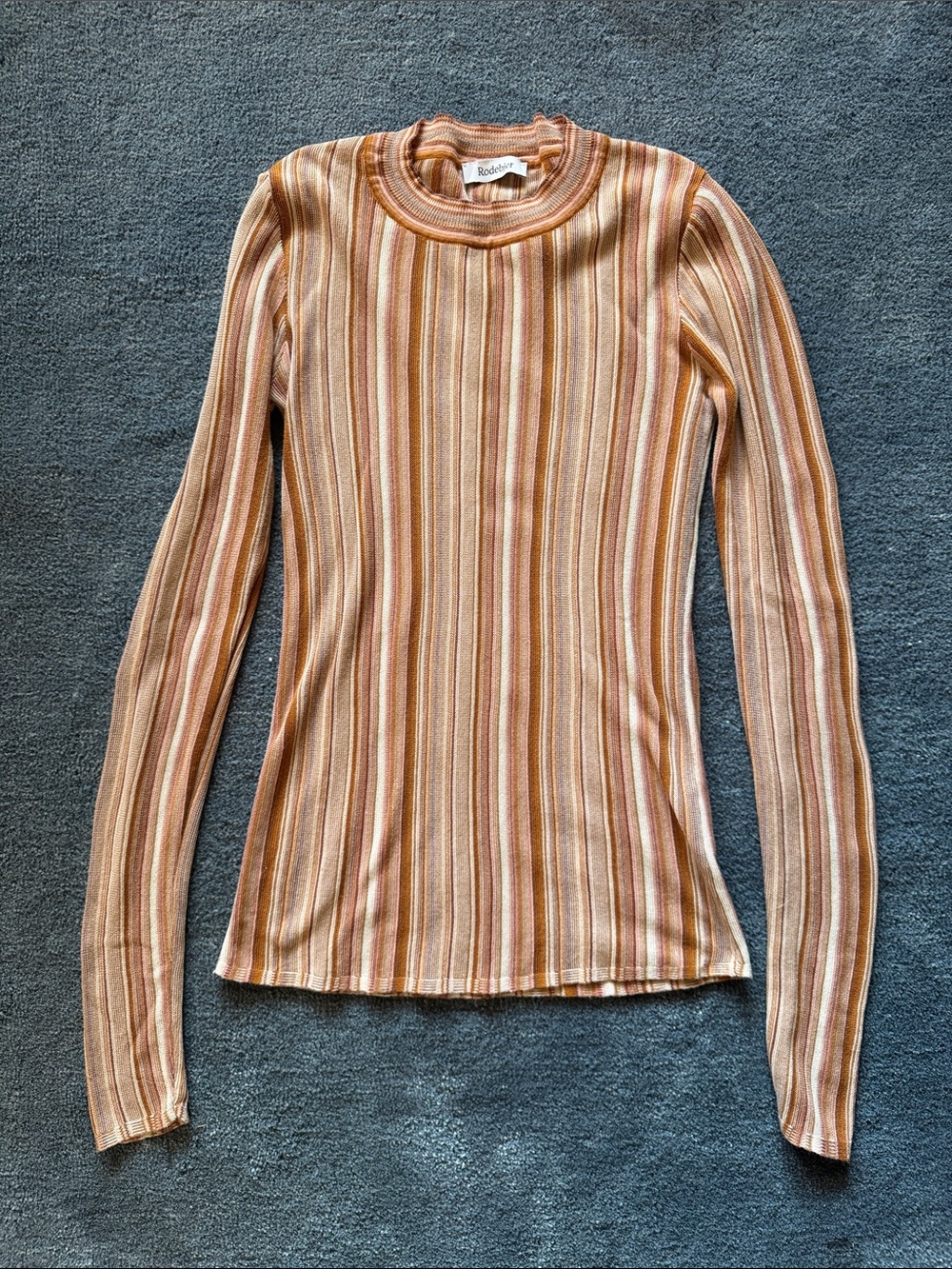 Rodebjer Vala Stripe Top Size Small